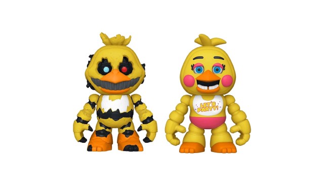 Фигурка Funko Vinyl SNAPS! FNAF Toy Chica and Nightmare Chica 67694