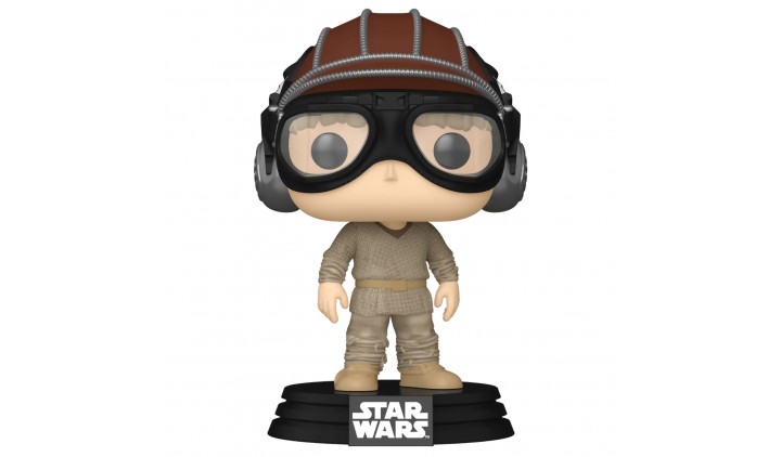 Фигурка Funko POP! Bobble Star Wars Ep 1 TPM 25th Anakin Skywalker w/Helmet (698) 76015