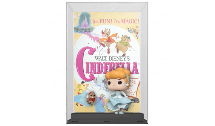 Фигурка Funko POP! Movie Posters Disney D100 Cinderella with Jaq (12) 67498