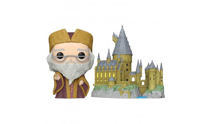 Фигурка Funko POP! Town Harry Potter Anniversary Albus Dumbledore with Hogwarts (27) 57369