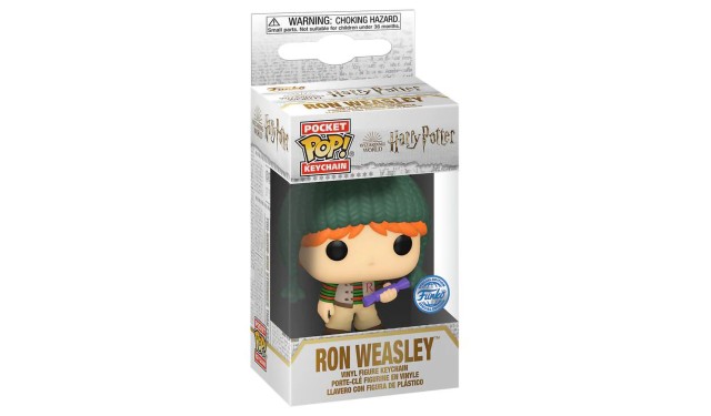 Брелок Funko Pocket POP! Harry Potter Holiday Ron Weasley (Exc) 68667