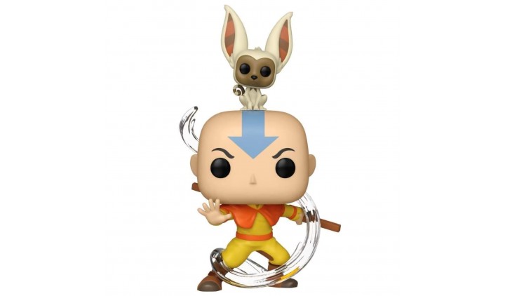 Фигурка Funko POP! Animation Avatar The Last Airbender Aang with Momo (534) 36463