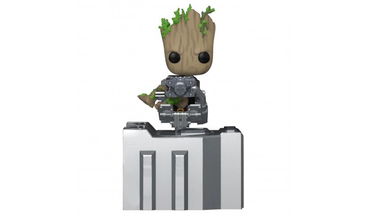 Фигурка Funko POP! Deluxe Bobble Marvel Avengers IW Guardians Ship Groot (Exc) (1026) 63212