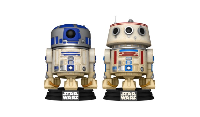 Фигурка Funko POP! Bobble Star Wars R2-D2 and R5-D4 Galactic Convention23 (Exc) 2PK 68750