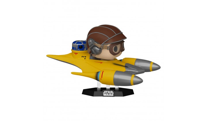 Фигурка Funko POP! Rides Bobble Star Wars Anakin Skywalker in Naboo Starfighter (Exc) (677) 70132