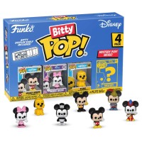 Фигурка Funko Bitty POP! Disney S1 Mickey Mouse+Minnie Mouse+Pluto+Mystery (1 of 4) 4PK 71319