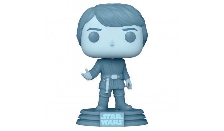 Фигурка Funko POP! Bobble Star Wars Ep 6 RotJ 40th Holographic Luke Skywalker (GW)(Exc) (615)71562