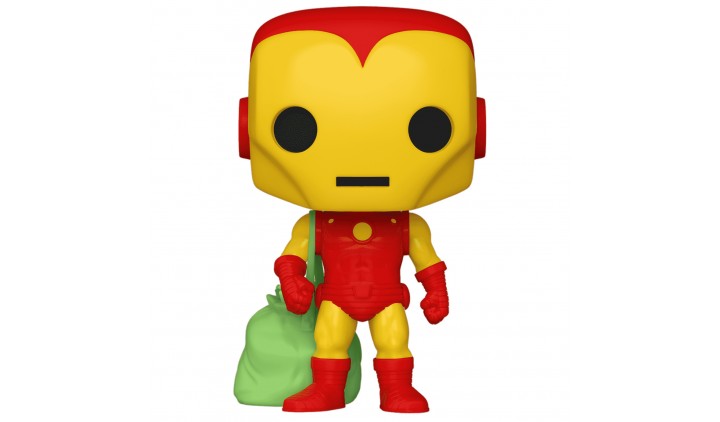 Фигурка Funko POP! Bobble Marvel Holiday Iron Man with Bag (1282) 72188