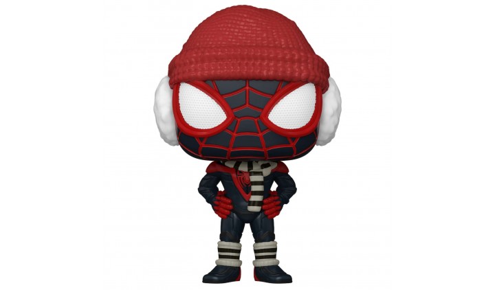 Фигурка Funko POP! Bobble Marvel Games Miles Morales Miles Morales (Winter Suit) (Exc) (1294) 74722