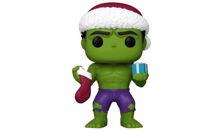 Фигурка Funko POP! Bobble Marvel Holiday Green Hulk (Exc) (1321) 74731