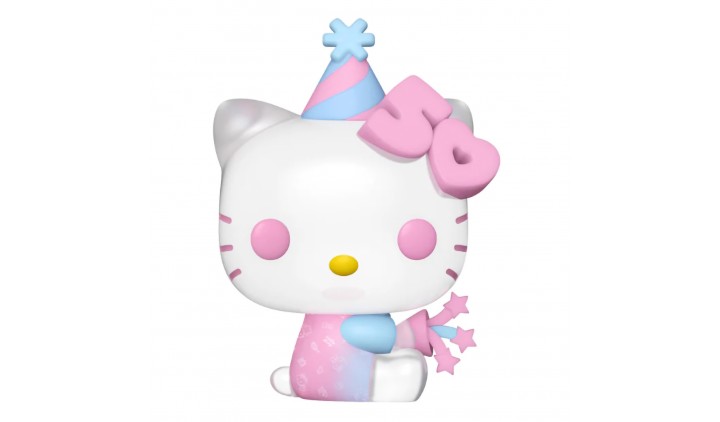 Фигурка Funko POP! Hello Kitty 50th Hello Kitty with Party Hat (APAC) (Exc) (78) 76092