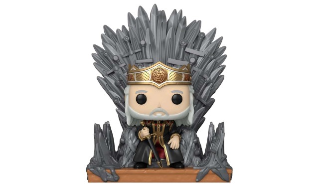 Фигурка Funko POP! Deluxe HOTD S2 Viserys On The Iron Throne (12) 76470