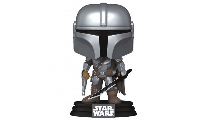 Фигурка Funko POP! Bobble Star Wars Mandalorian S9 The Mandalorian w/Darksaber (663) 76550