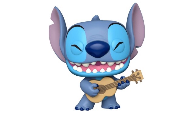 Фигурка Funko POP! Disney Lilo & Stitch Stitch with Ukelele 10" (Exc) (1419) 76786