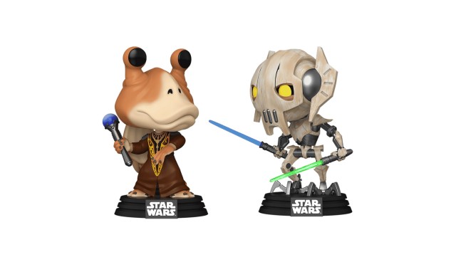 Фигурка Funko POP! Bobble Star Wars Clone Wars Duels Jar Jar Binks vs General Grievous(Exc)2PK 76862