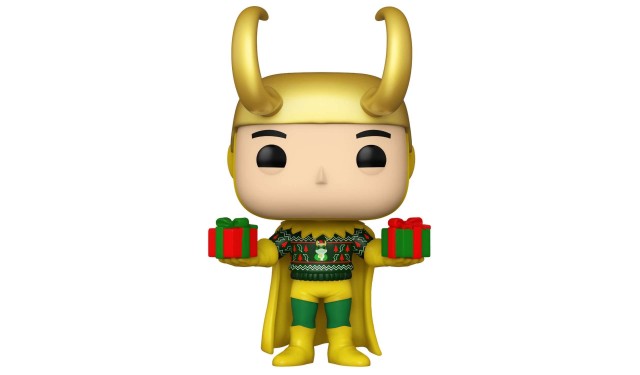 Фигурка Funko POP! Bobble Marvel Holiday Loki w/Sweater (MT) (Exc) (1322) 77448