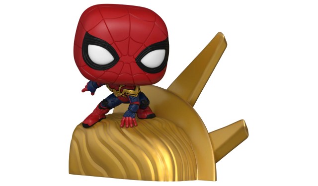 Фигурка Funko POP! Deluxe Bobble Marvel Spider-Man No Way Home Battle Spider-Man (Exc) (1179) 68387