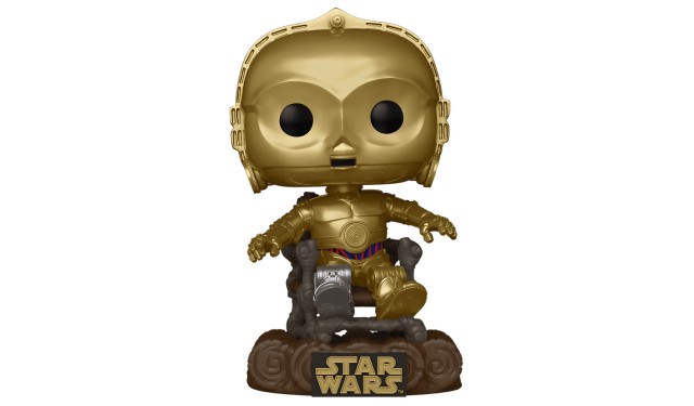 Фигурка Funko POP! Bobble Star Wars Ep 6 RotJ 40th C-3PO in chair (609) 70744