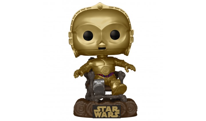 Фигурка Funko POP! Bobble Star Wars Ep 6 RotJ 40th C-3PO in chair (609) 70744