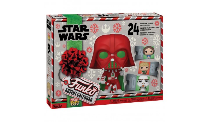 Набор подарочный Funko Advent Calendar Star Wars Holiday 2022 (Pkt POP) 24 фигурки 62090
