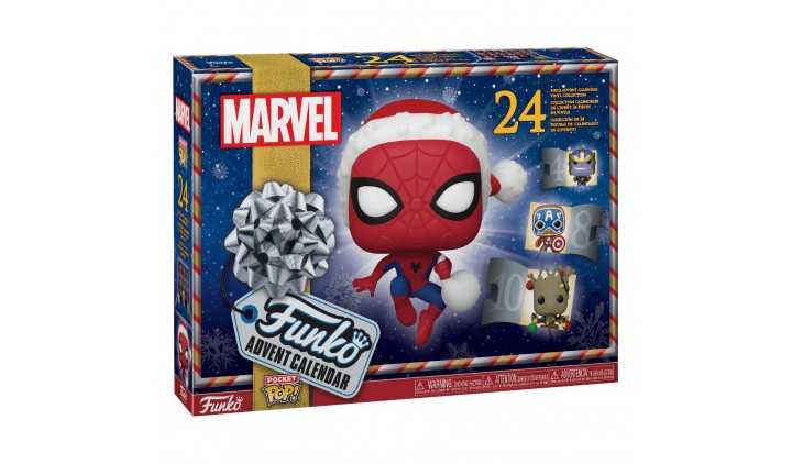 Набор подарочный Funko Advent Calendar Marvel Holiday 2022 (Pkt POP) 24 фигурки 62093