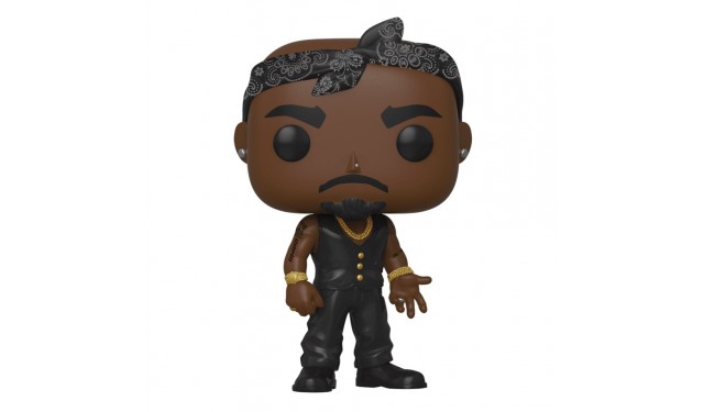 Фигурка Funko POP! Rocks Tupac Vest w/Bandana 45432