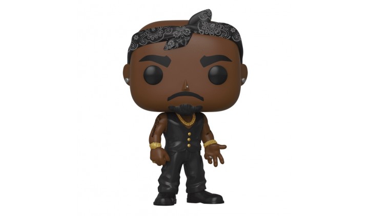 Фигурка Funko POP! Rocks Tupac Vest w/Bandana 45432