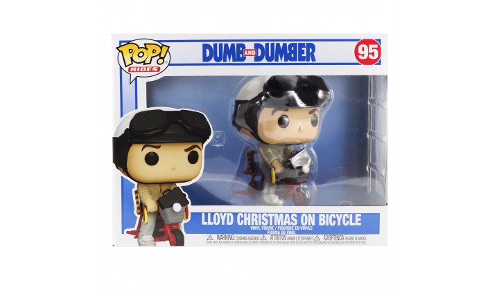Фигурка Funko POP! Rides Dumb and Dumber (Тупой и еще тупее) Lloyd w/Bicycle 51949