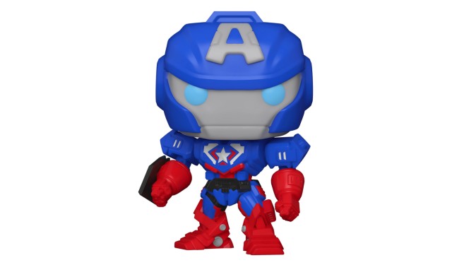 Фигурка Funko POP! Bobble Marvel Avengers Mech Strike Captain America 55233