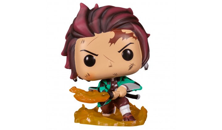 Фигурка Funko POP! Animation Demon Slayer Tanjiro Kamado Hinokami Kagura Dance w/GW (Exc) 52265