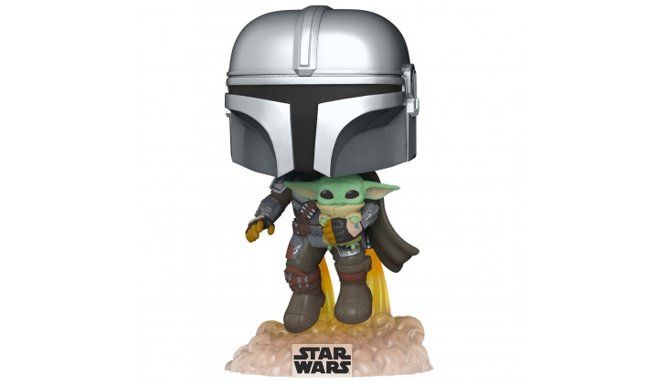 Фигурка Funko POP! Bobble Star Wars Mandalorian Mandalorian with The Child (402) 50959