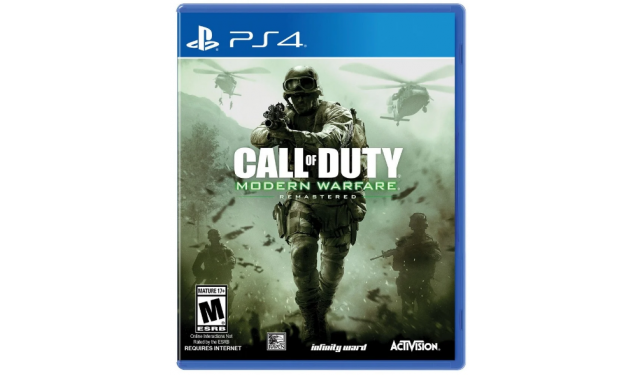 Игра Call of Duty: Modern Warfare Remastered для PlayStation 4