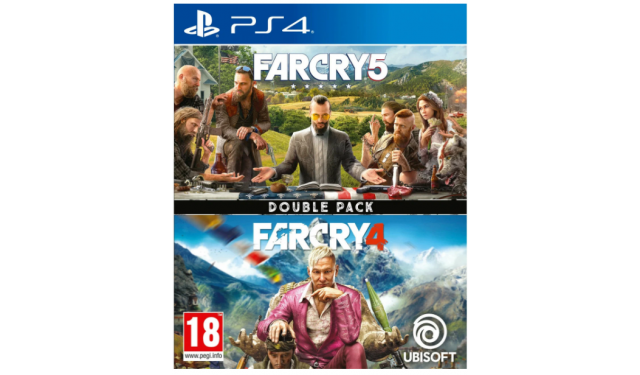 Игра Far Cry 4 & Far Cry 5 (Double Pack) /PS4 (Русские субтитры)