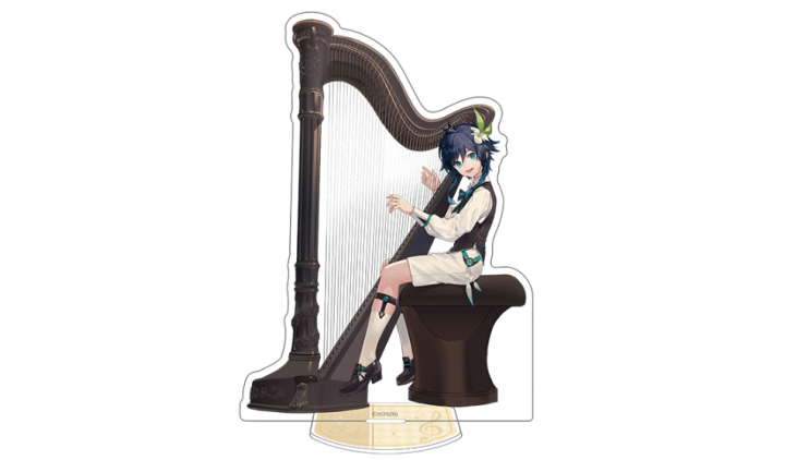 Акриловая фигурка Genshin Concert Melodies of an Endless Journey Character Acrylic Stand Venti 6974096538577