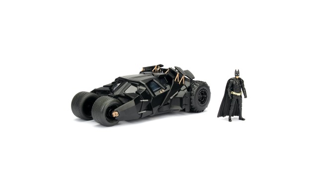 Jada Toys Набор Машинка с Фигуркой Batmobile 2.75" 1:24 2008 The Dark Knight Batmobile W/Batman Figure 98261