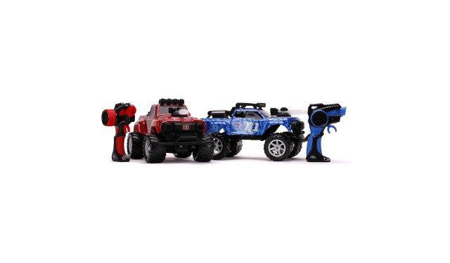 Набор Машинок Jada Toys Р/У Battle Machines Trucks 1:16 R/C Twin Pack 4006333068928