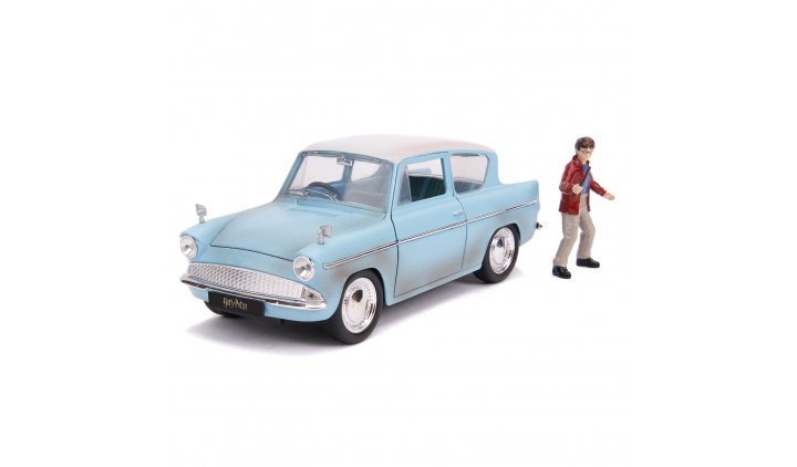 Jada Toys Набор Hollywood Rides Harry Potter 1:24 Harry Potter & 1959 Ford Anglia 31127